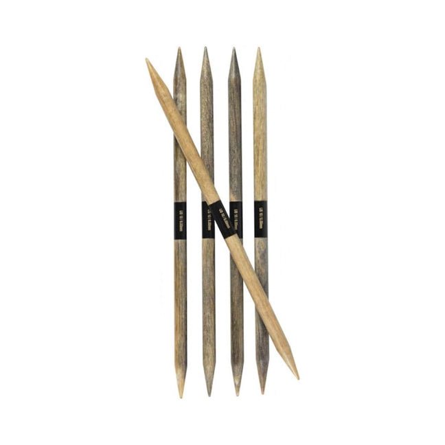 LYKKE Driftwood 6'' Double Pointed Needles - US 0 (2.0mm) 841275138513 | Knitting Needles at Michigan Fine Yarns