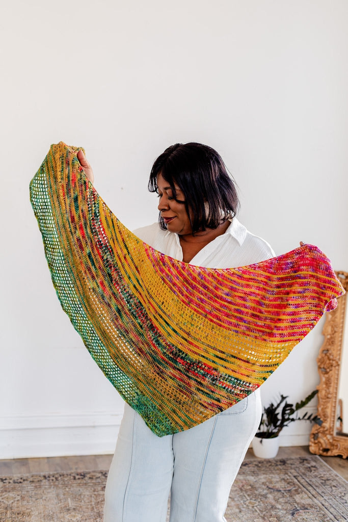 Michigan Fine Yarns Olivia Shawl Pattern - | Patterns at Michigan Fine Yarns