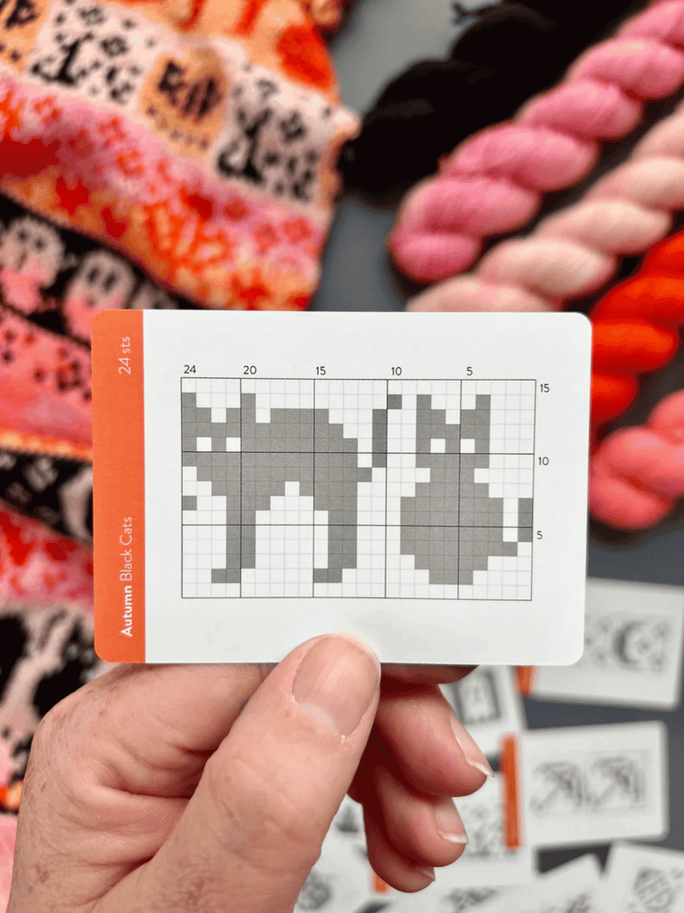 Pacific Knit Co. Autumn Doodle Card Deck -  | Patterns at Michigan Fine Yarns