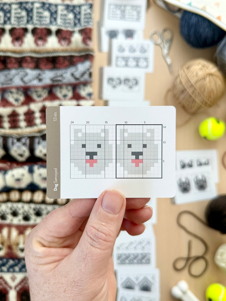 Pacific Knit Co. Dog Doodle Card Deck -  | Patterns at Michigan Fine Yarns