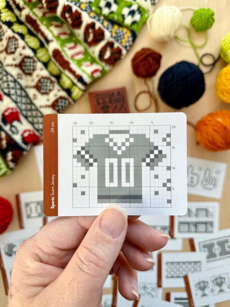 Pacific Knit Co. Sports Doodle Card Deck -  | Patterns at Michigan Fine Yarns