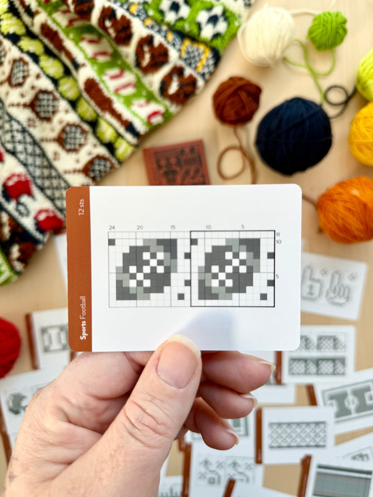 Pacific Knit Co. Sports Doodle Card Deck -  | Patterns at Michigan Fine Yarns