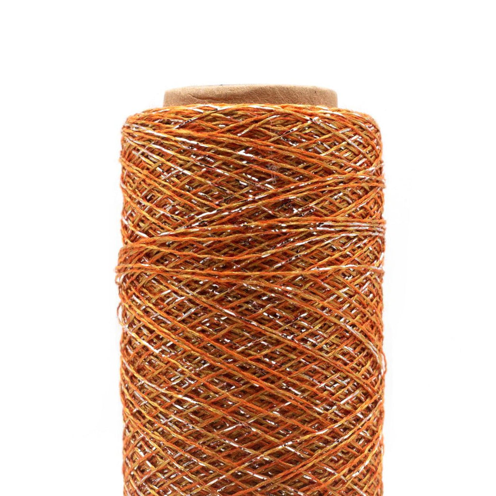 BC Garn Stellaris - 121 - Orange Silver | Yarn at Michigan Fine Yarns