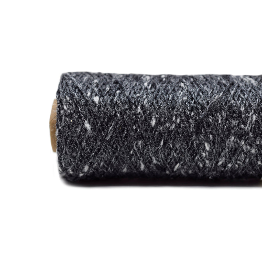 BC Garn Tussah Tweed - 13 - Black Spotted Mix | Yarn at Michigan Fine Yarns