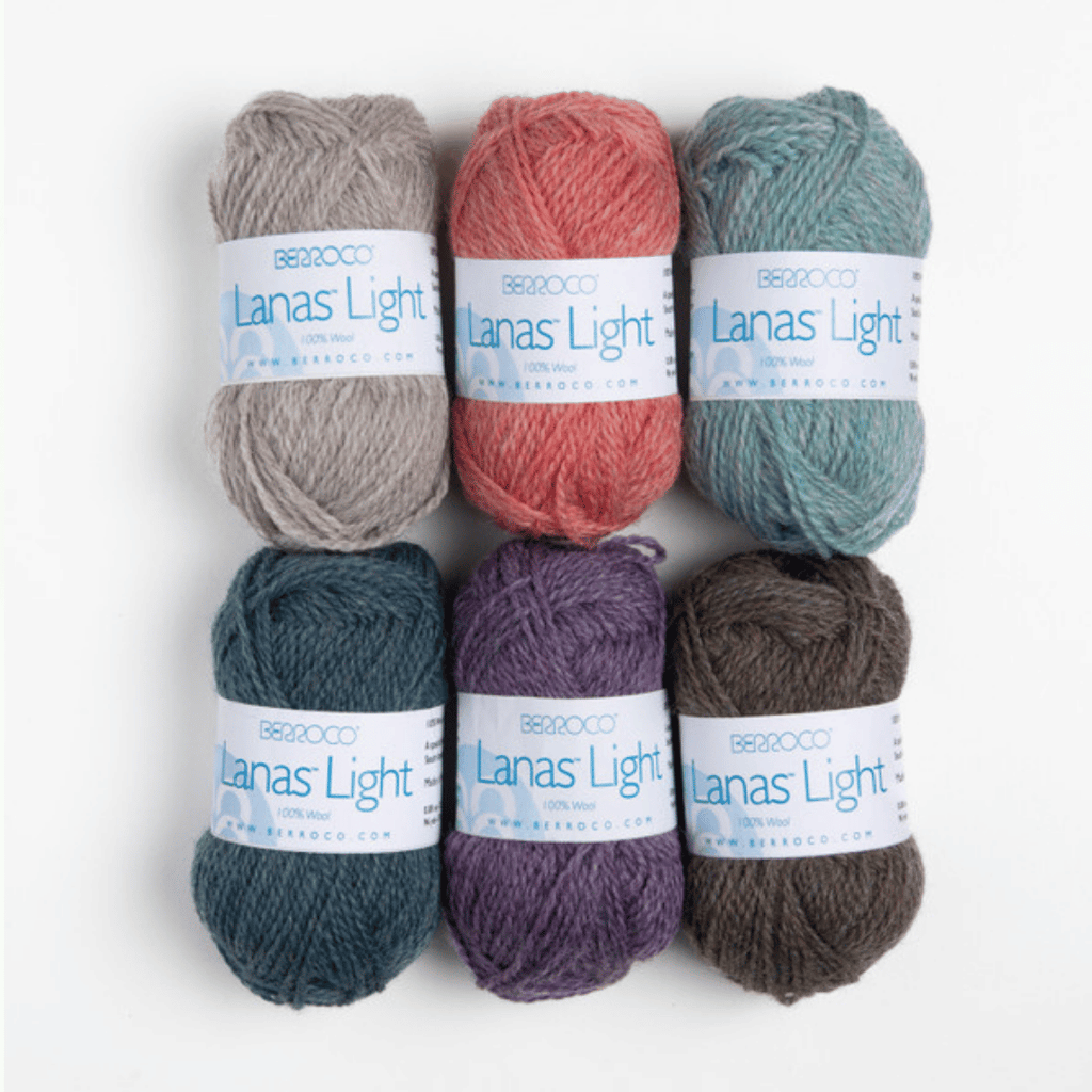 Berroco Lanas Light Mini Color Pack - 3 - Cool Beach 780335780036 | Yarn at Michigan Fine Yarns