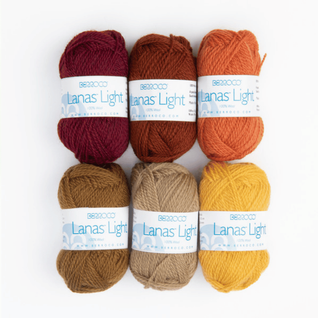 Berroco Lanas Light Mini Color Pack - 6 - Golden Orchard | Yarn at Michigan Fine Yarns