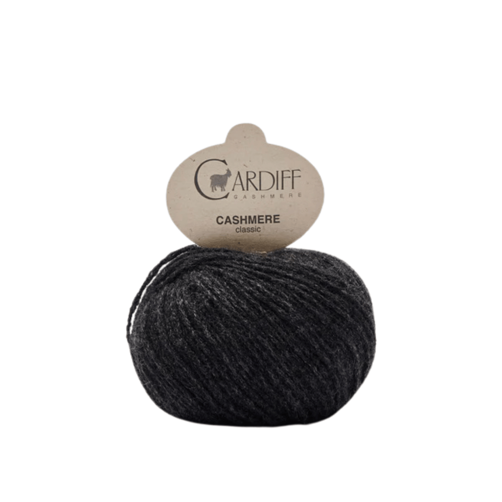 Cardiff Cashmere Classic - 520 - Antracite (Ash) | Yarn at Michigan Fine Yarns