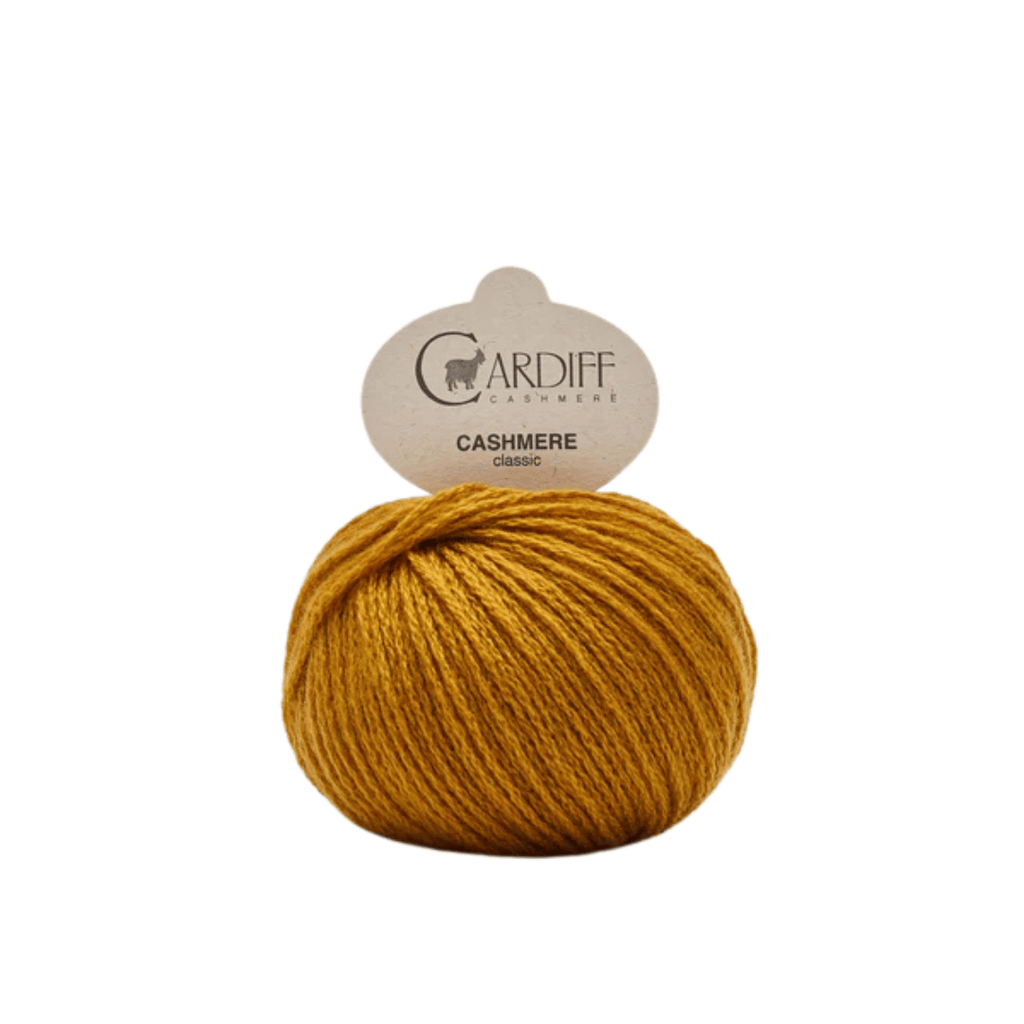 Cardiff Cashmere Classic - 550 - Tadao (Brass) | Yarn at Michigan Fine Yarns