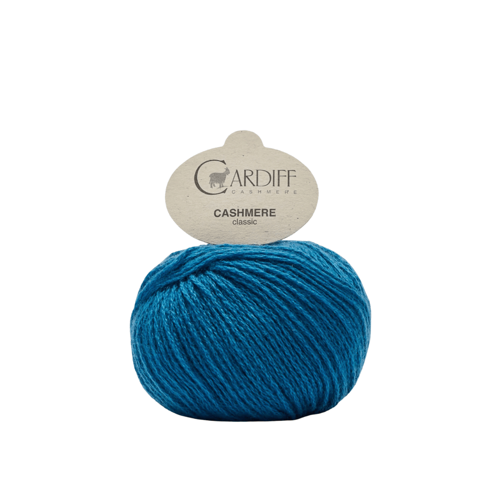 Cardiff Cashmere Classic - 590 - Barry (Light Teal) | Yarn at Michigan Fine Yarns