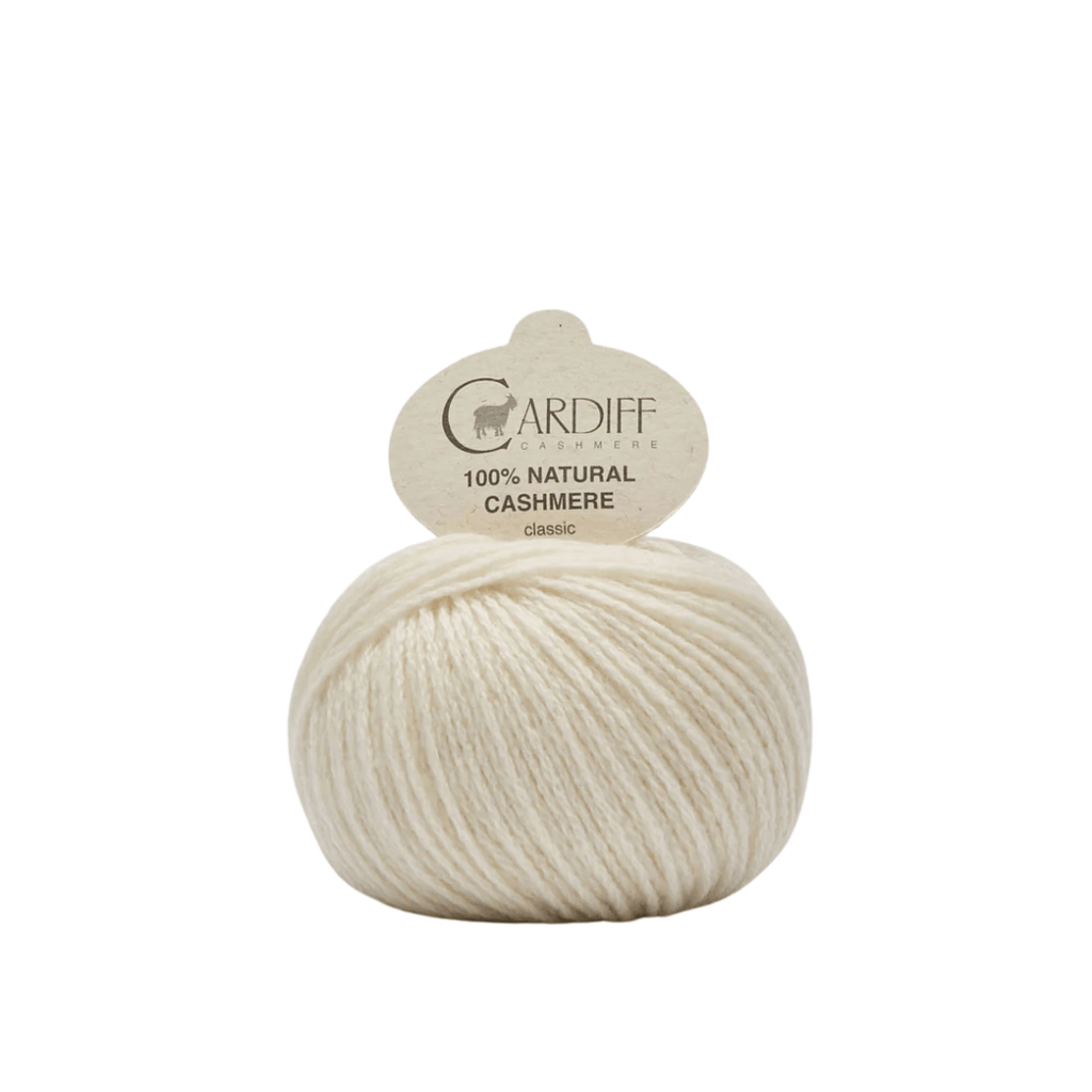 Cardiff Cashmere Classic - 599 - Undyed Natural | Yarn at Michigan Fine Yarns