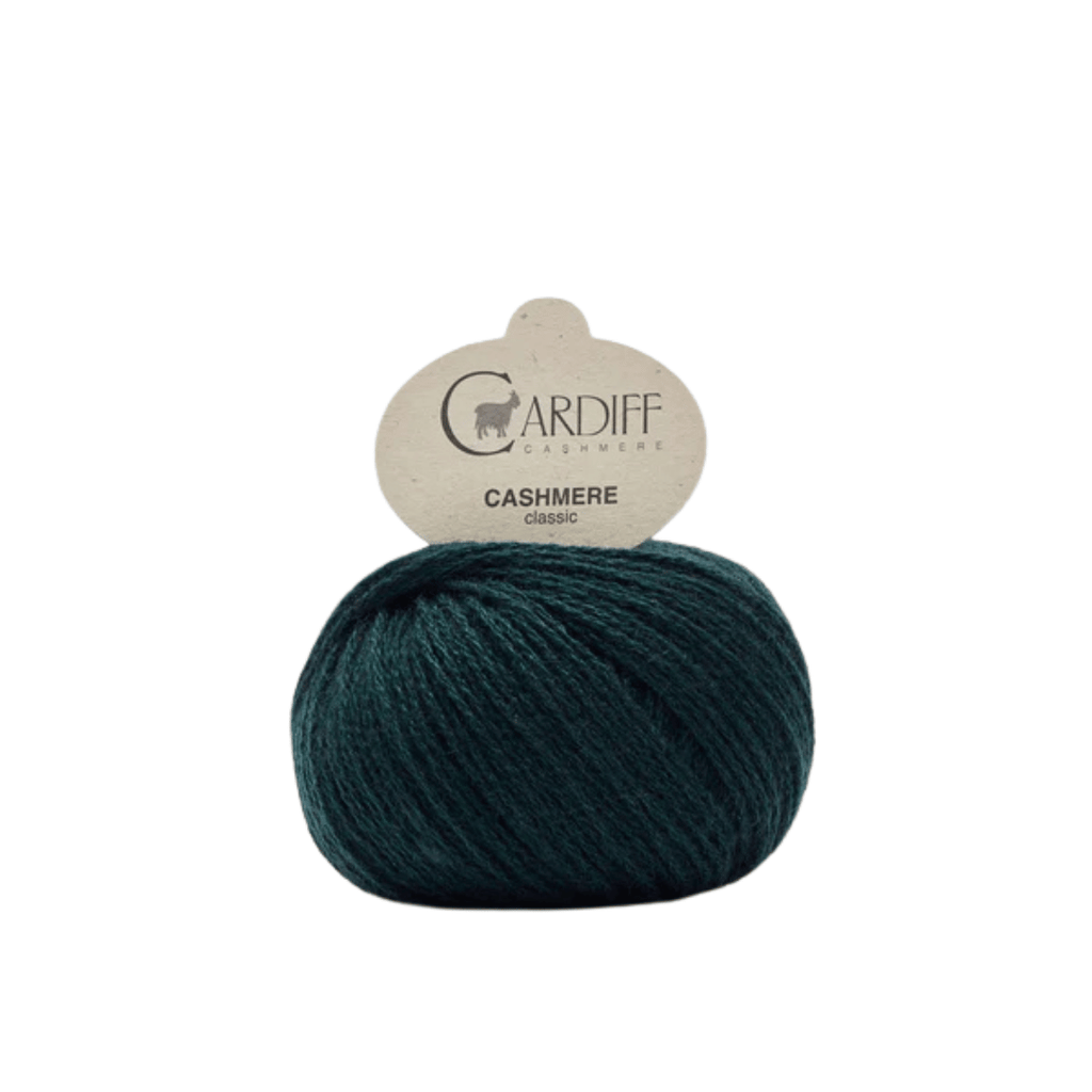 Cardiff Cashmere Classic - 619 - Zoe (Fatigue) | Yarn at Michigan Fine Yarns