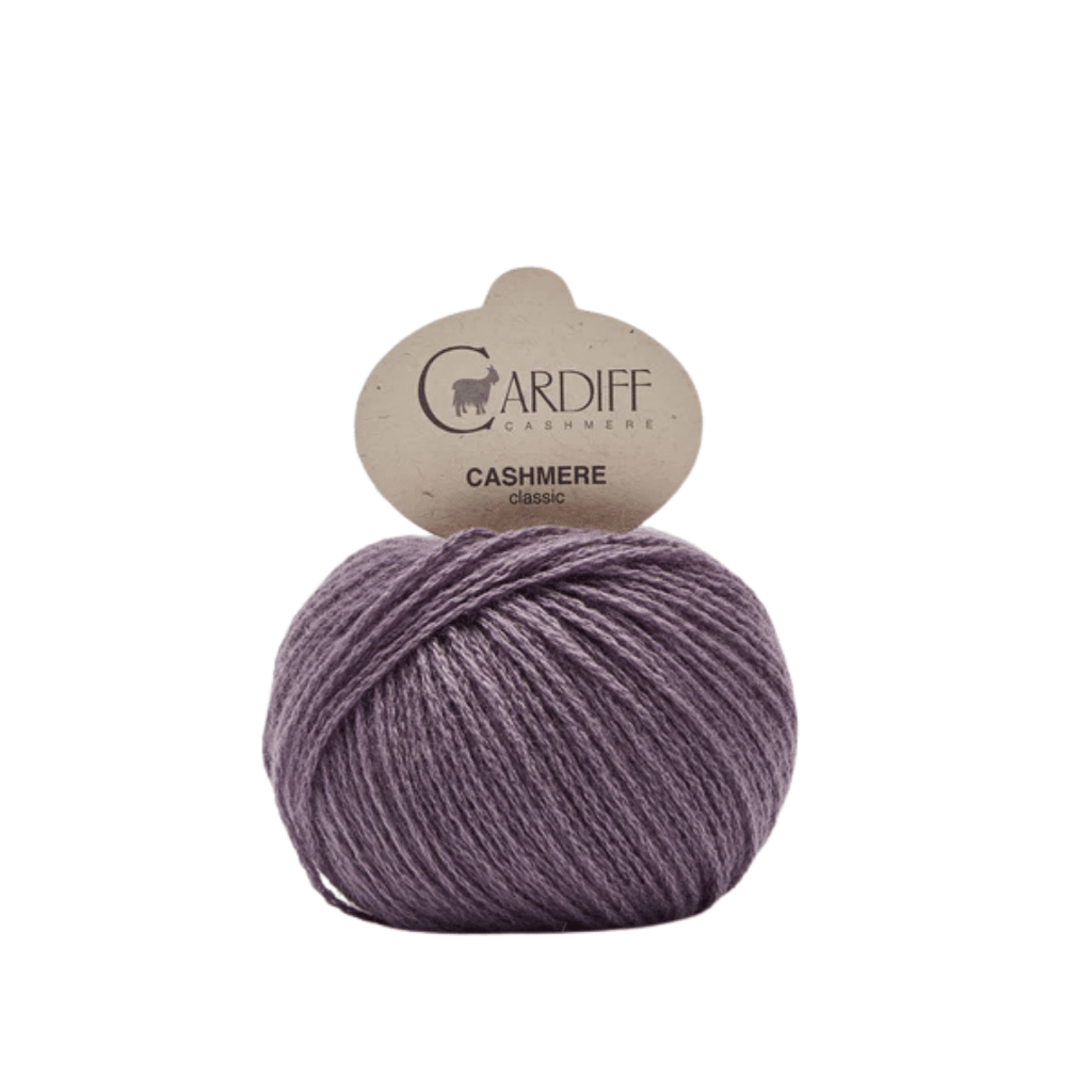 Cardiff Cashmere Classic - 657 - Gospel (Mauve) | Yarn at Michigan Fine Yarns