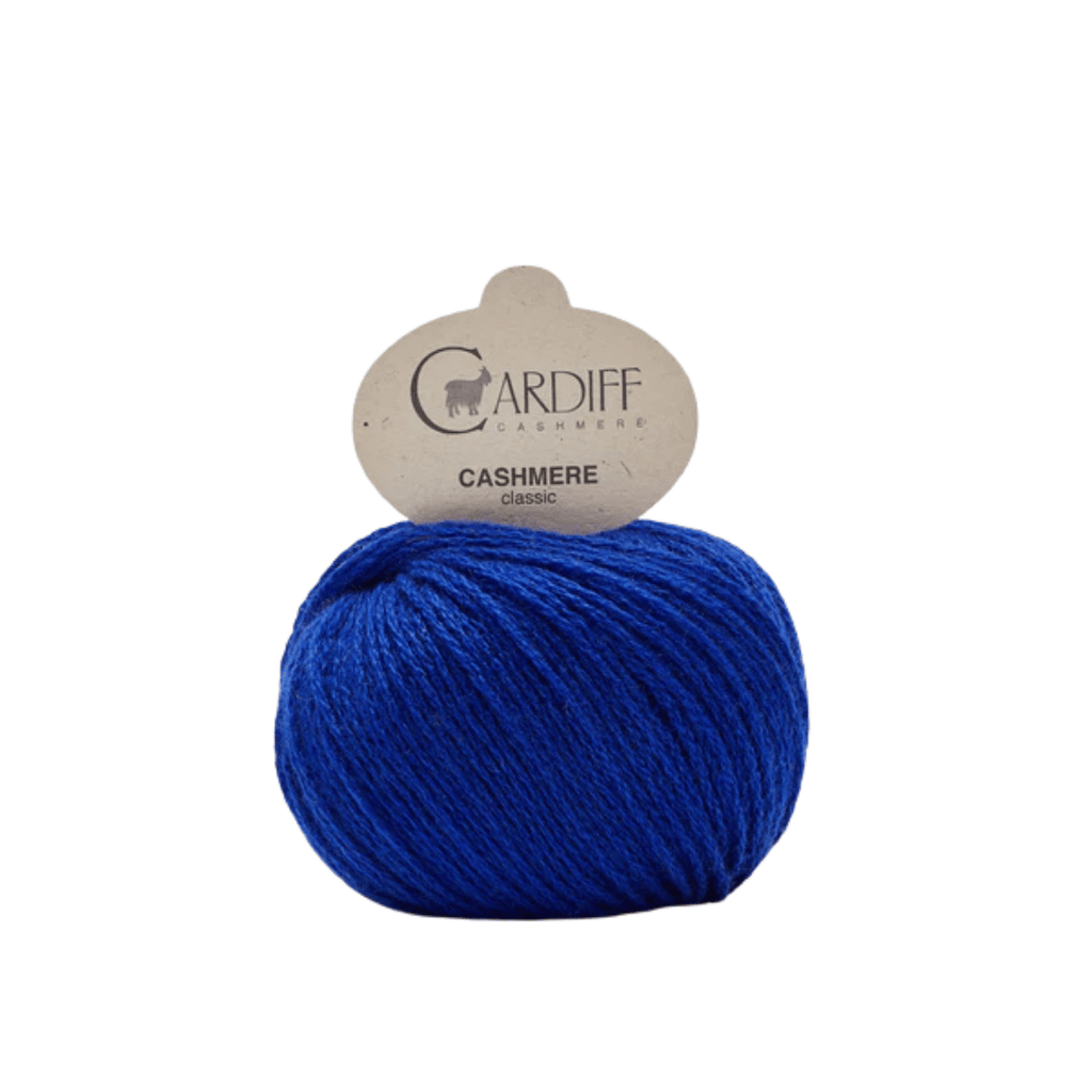 Cardiff Cashmere Classic - 666 - Zar (Cobalt) | Yarn at Michigan Fine Yarns