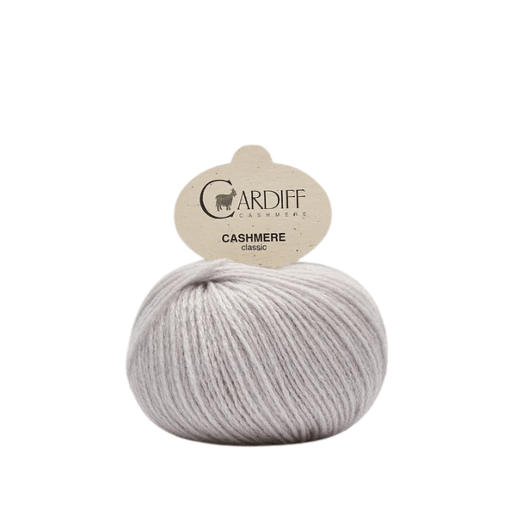 Cardiff Cashmere Classic - 671 - Aeris (Pearl) | Yarn at Michigan Fine Yarns