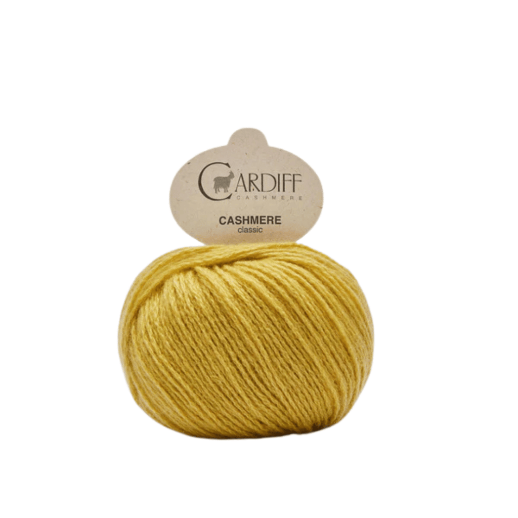 Cardiff Cashmere Classic - 683 - Kaori (Split Pea) | Yarn at Michigan Fine Yarns