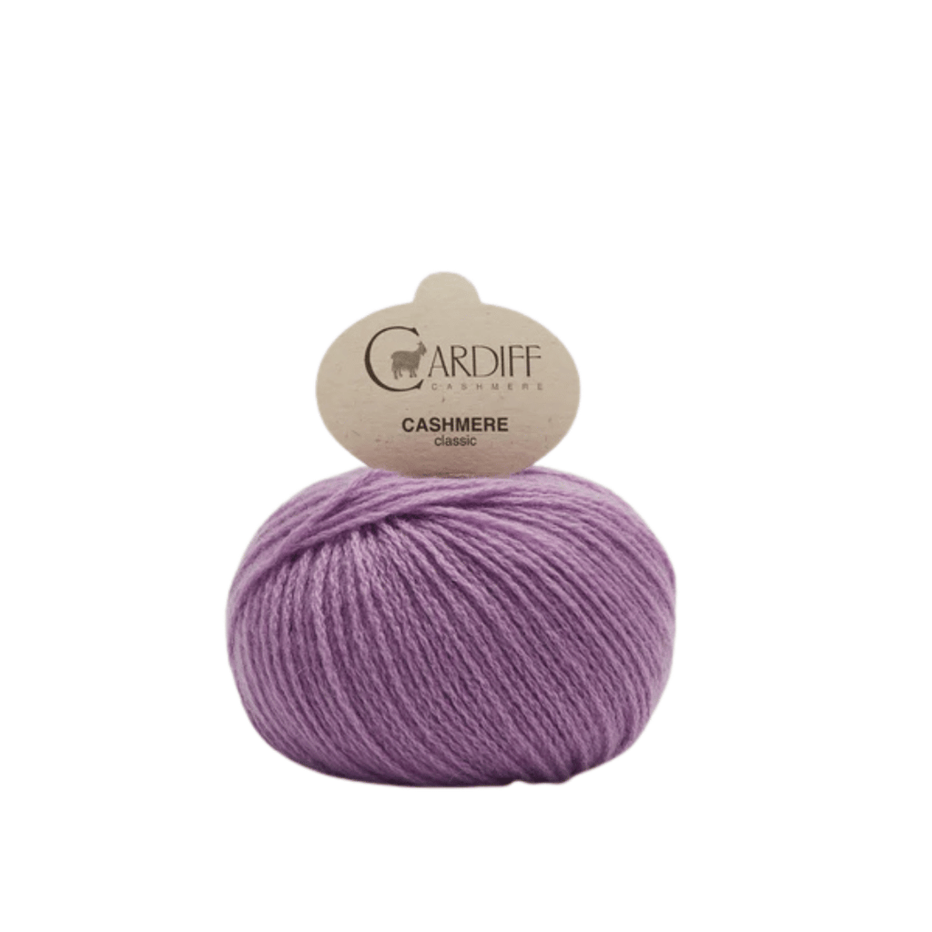 Cardiff Cashmere Classic - 698 - Funny (Bluebell) | Yarn at Michigan Fine Yarns