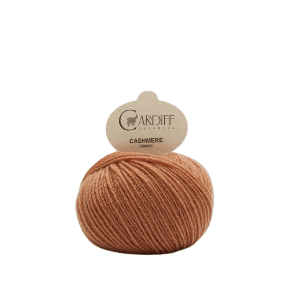 Cardiff Cashmere Classic - 715 - Loop (Cantaloupe) | Yarn at Michigan Fine Yarns