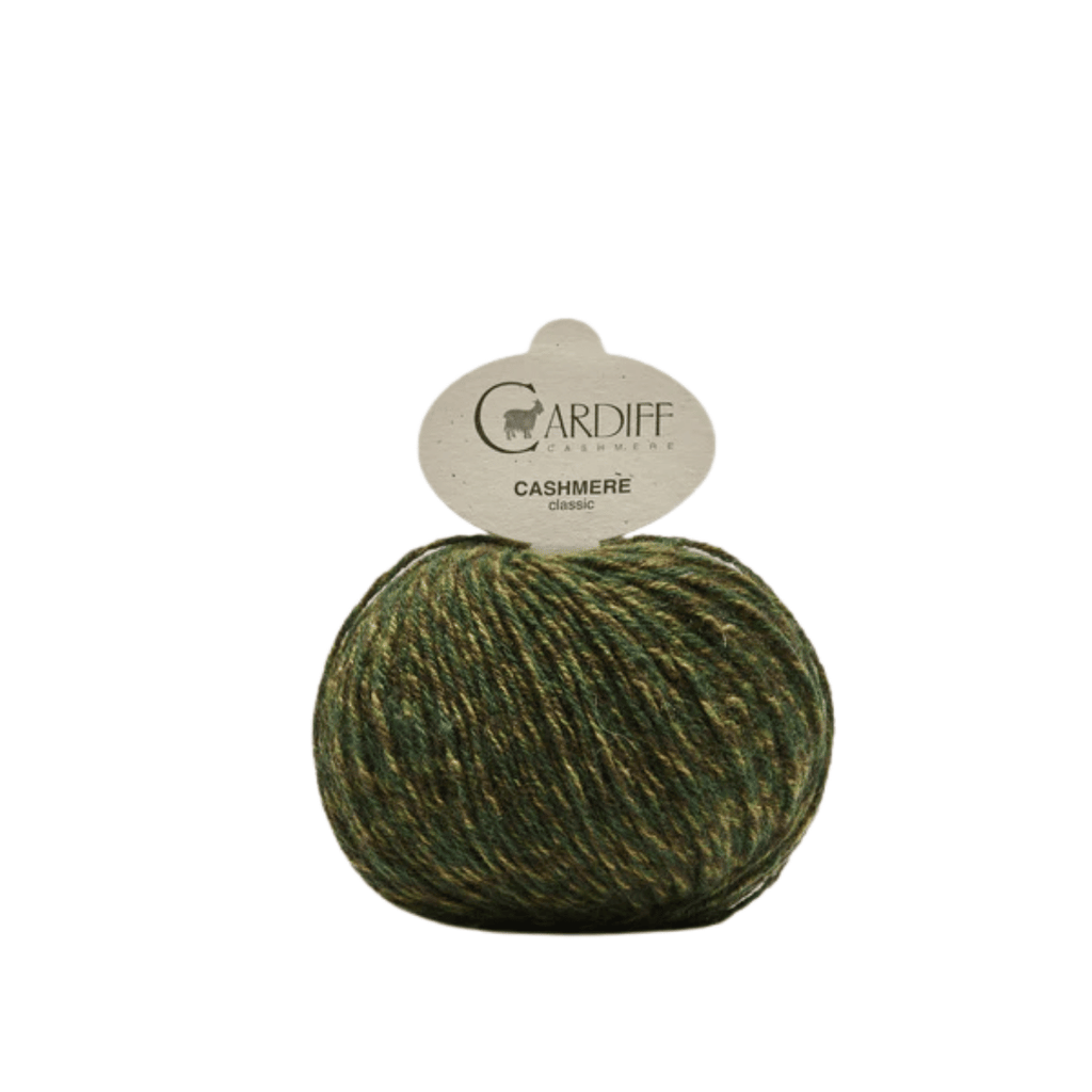 Cardiff Cashmere Classic (Tweed) - 314 - Rebus (Forest Tweed) | Yarn at Michigan Fine Yarns