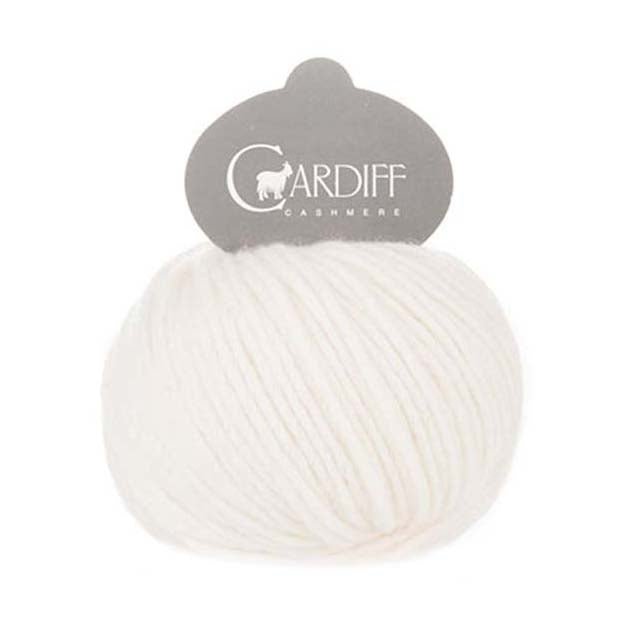 Cardiff Cashmere Large - 501 - Neve (Ecru) | Yarn at Michigan Fine Yarns
