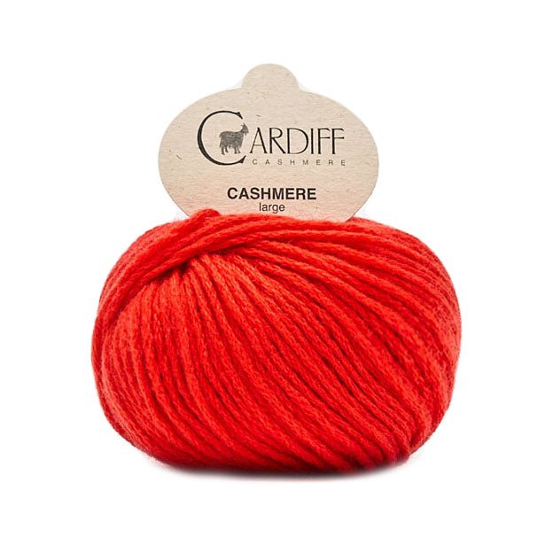 Cardiff Cashmere Large - 517 - Hermes (Mandarin) | Yarn at Michigan Fine Yarns