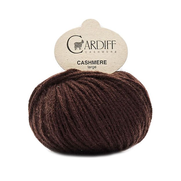 Cardiff Cashmere Large - 643 - Chocolate (Cacao) | Yarn at Michigan Fine Yarns
