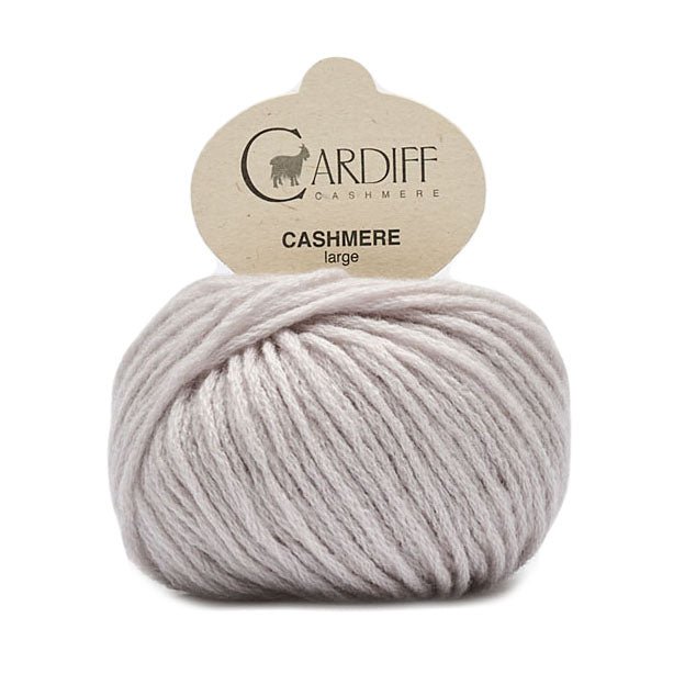 Cardiff Cashmere Large - 671 - Pearl (Aeris) | Yarn at Michigan Fine Yarns