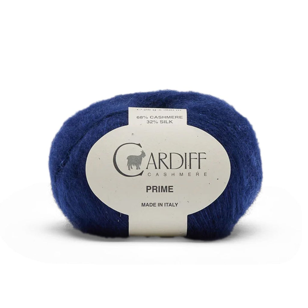 Cardiff Cashmere Prime - 108 - Indaco (Navy) | Yarn at Michigan Fine Yarns