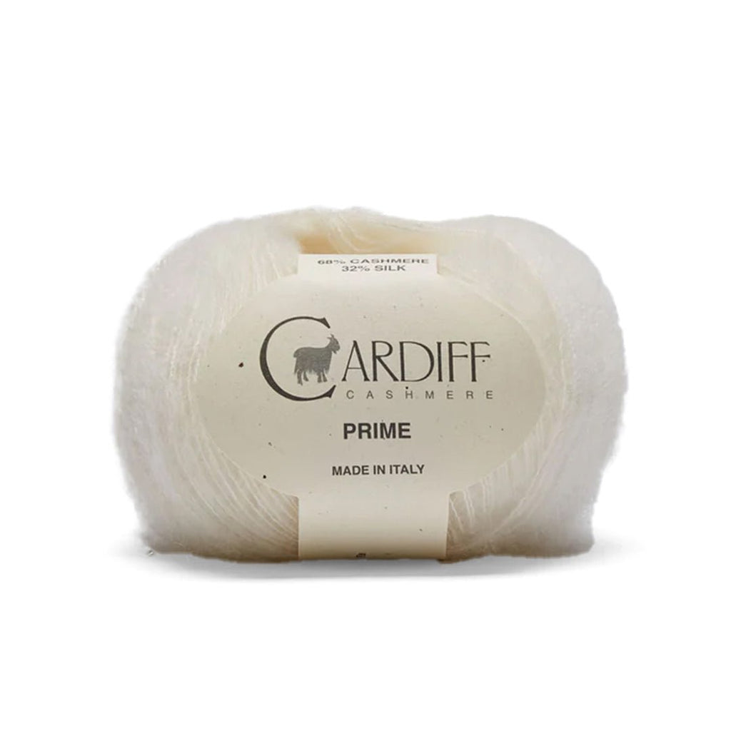 Cardiff Cashmere Prime - 177 - Neve (Ecru) | Yarn at Michigan Fine Yarns