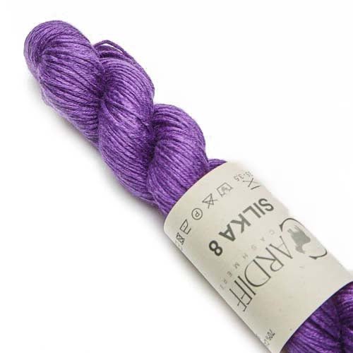 Cardiff Cashmere Silka 8 Yarn - Michigan Fine Yarns