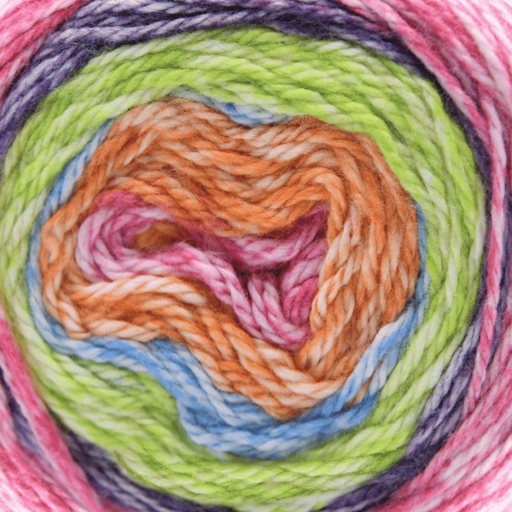 Cascade Yarns Cherub Aran Prints - 707 - Bright 886904065792 | Yarn at Michigan Fine Yarns