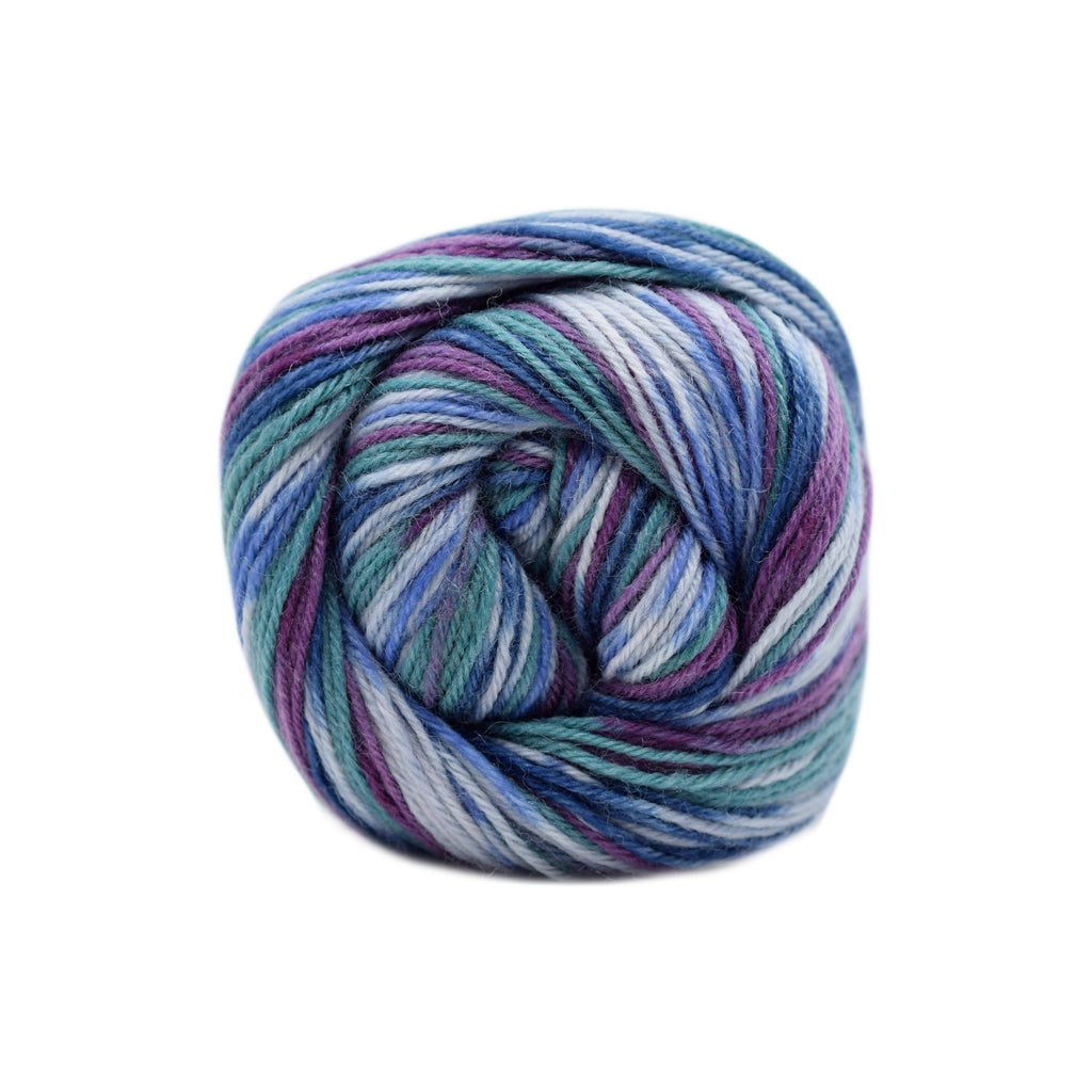 Cascade Yarns Heritage Prints - 157 - Jewels Swatch 886904076989 | Yarn at Michigan Fine Yarns