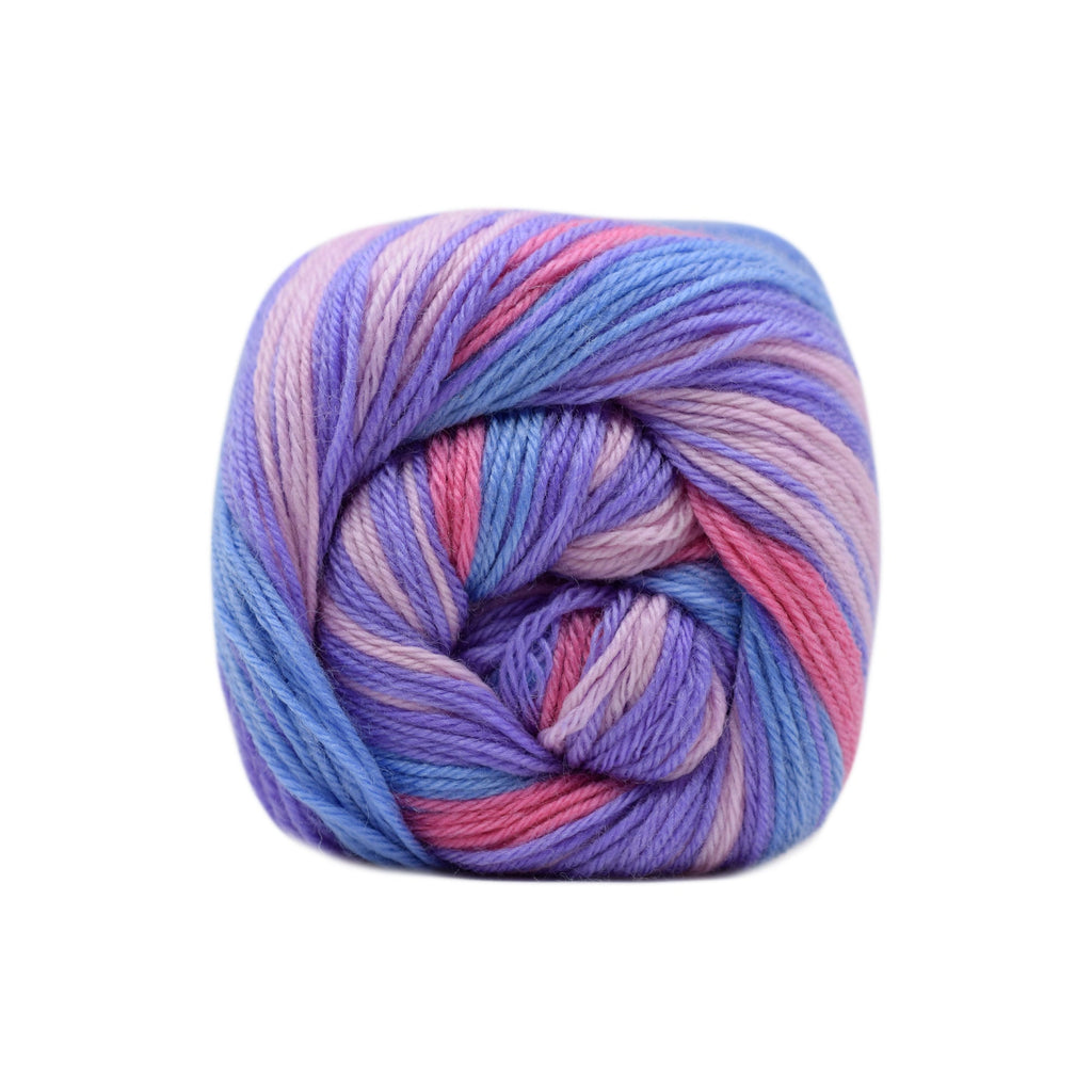 Cascade Yarns Heritage Prints - 162 - Confection Stripe Swatch | Yarn at Michigan Fine Yarns