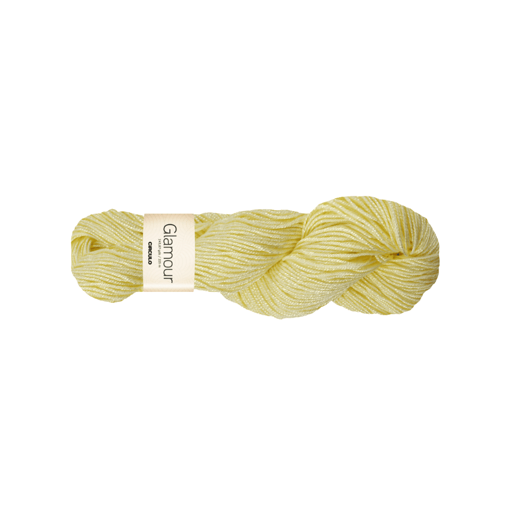 Circulo Yarns Glamour - 1112 - Cream 7891113183277 | Yarn at Michigan Fine Yarns