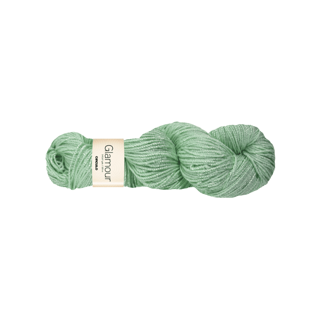 Circulo Yarns Glamour - 5743 - Neo Mint 7891113183765 | Yarn at Michigan Fine Yarns