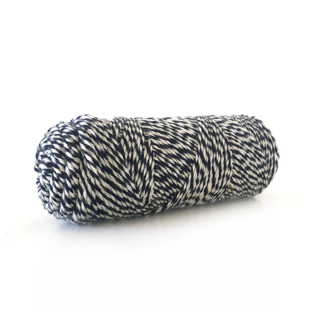 Kelbourne Woolens Germantown - 900 - Black and Natural Marl | Yarn at Michigan Fine Yarns