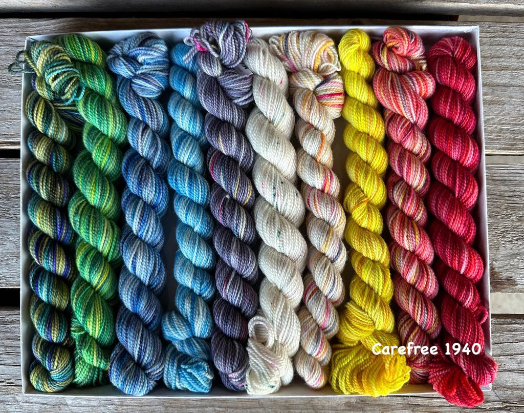 Koigu Koigu KPPPM Pencil Box Sets -Carefree 1940 | Yarn at Michigan Fine Yarns