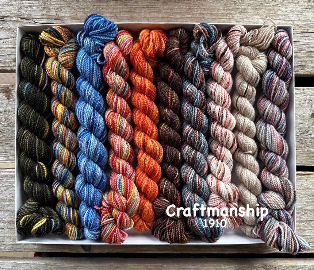 Koigu Koigu KPPPM Pencil Box Sets -Craftsmanship 1910 | Yarn at Michigan Fine Yarns