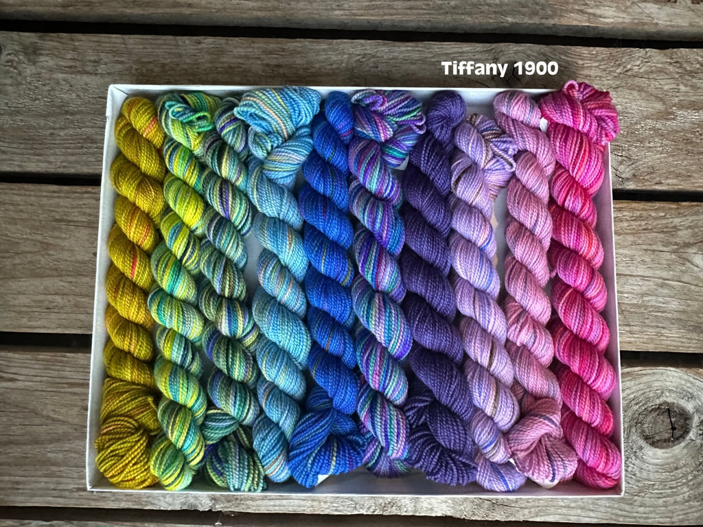 Koigu Koigu KPPPM Pencil Box Sets - Tiffany (LYS Day 2025) | Yarn at Michigan Fine Yarns