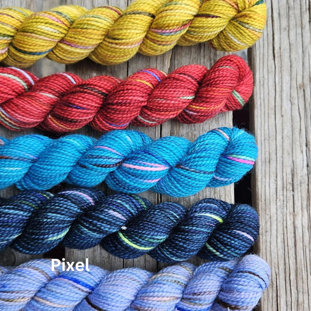 Koigu Paint Cans -Pixel | Yarn at Michigan Fine Yarns