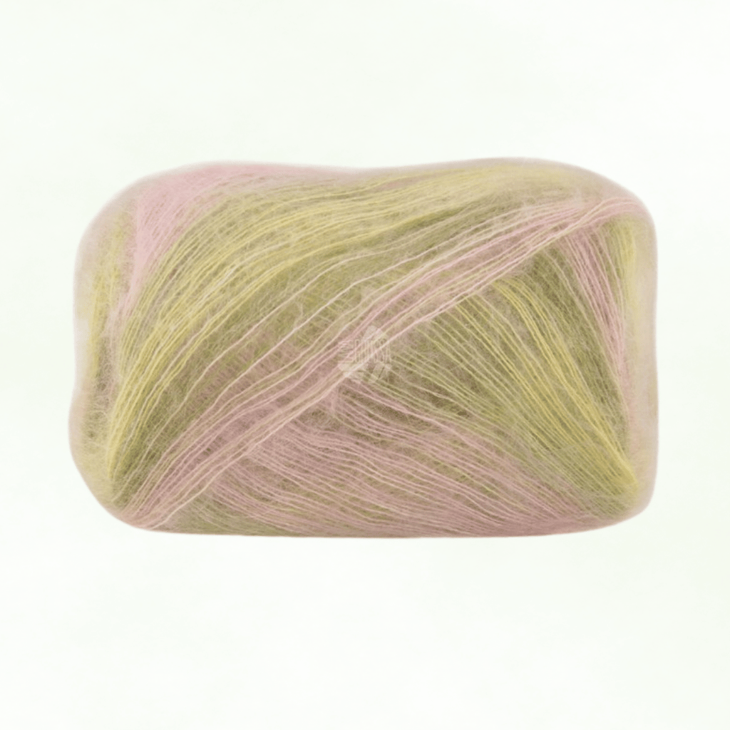 Lana Grossa Cottonhair - 108 - Pinks & Pistachios | Yarn at Michigan Fine Yarns