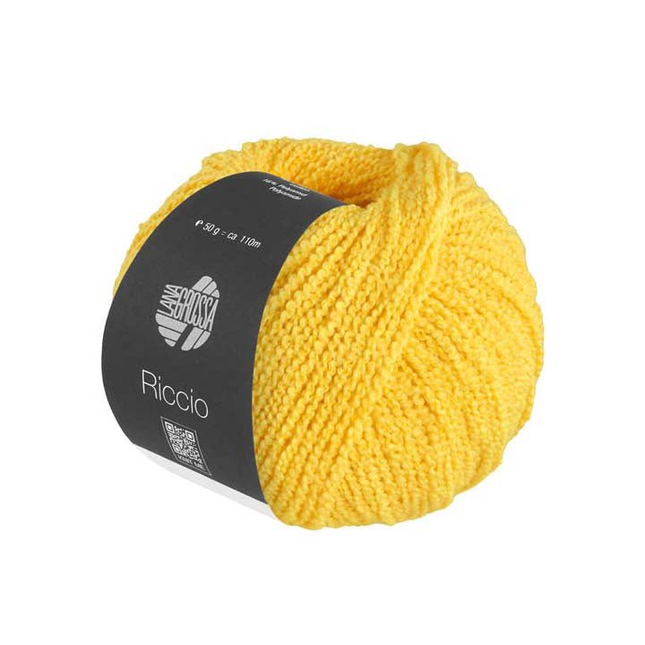 Lana Grossa Riccio - 14 - Yellow | Yarn at Michigan Fine Yarns
