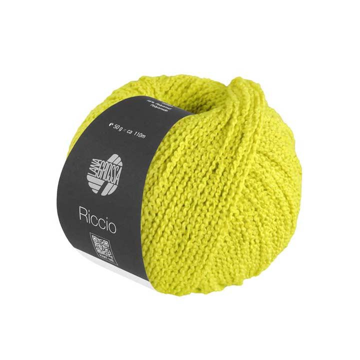 Lana Grossa Riccio - 15 - Neon Green | Yarn at Michigan Fine Yarns