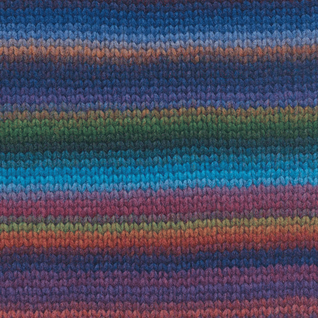 Lang Cloud - 02 - Blue Green Orange | Yarn at Michigan Fine Yarns