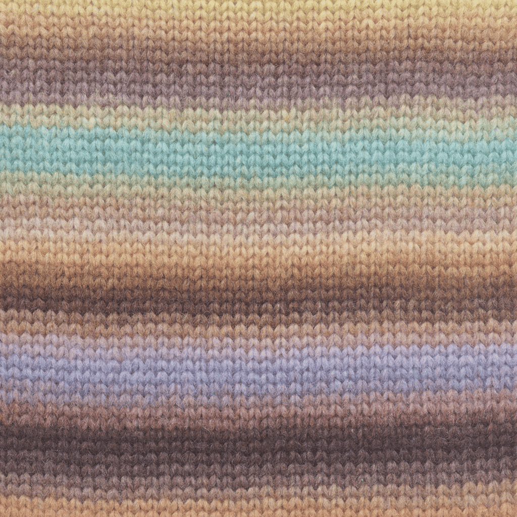 Lang Cloud - 17 - Brown Red Mint | Yarn at Michigan Fine Yarns