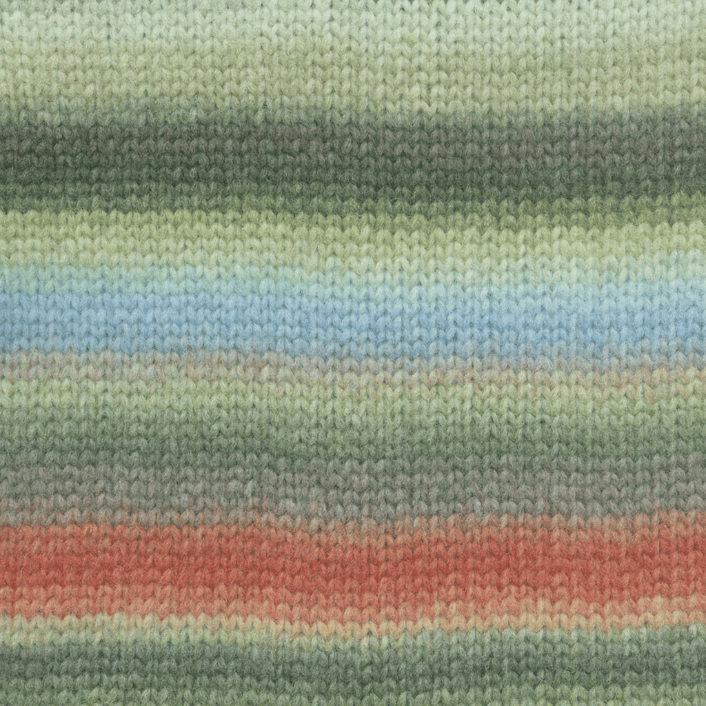 Lang Cloud - 20 - Green Red Light Blue | Yarn at Michigan Fine Yarns