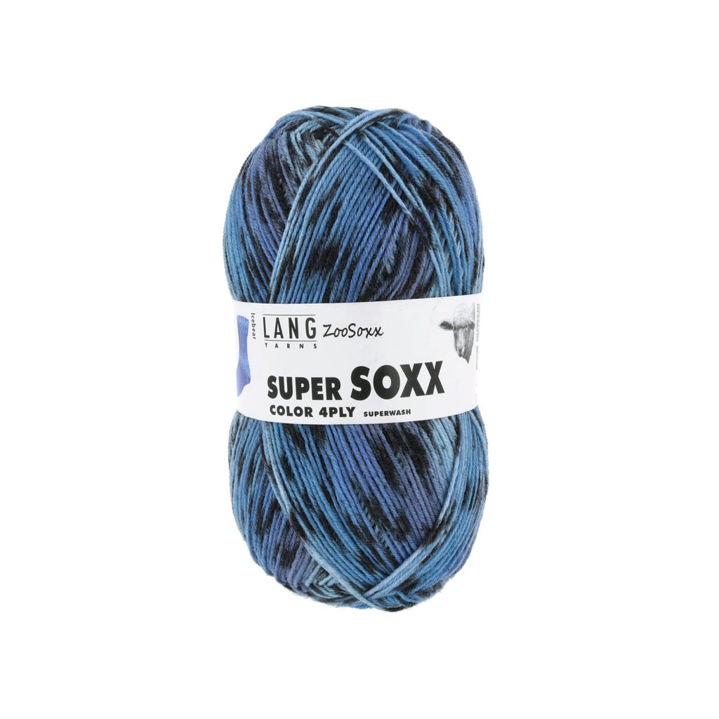 Lang Super Soxx Color 4 - Ply - 430 - Polar Bear 7611862321351 | Yarn at Michigan Fine Yarns