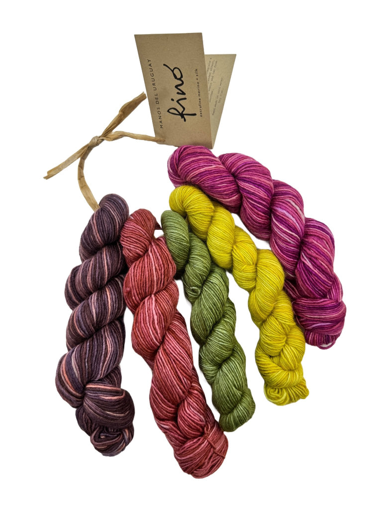 Manos del Uruguay Fino Mini Skein Set -26 - Daphne | Yarn at Michigan Fine Yarns