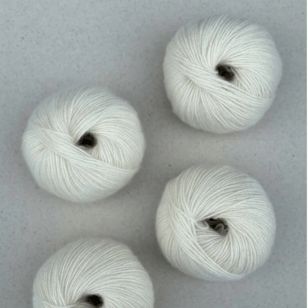 Pascuali Cashmere 6/28 - 54 - Wool White 4260767216526 | Yarn at Michigan Fine Yarns