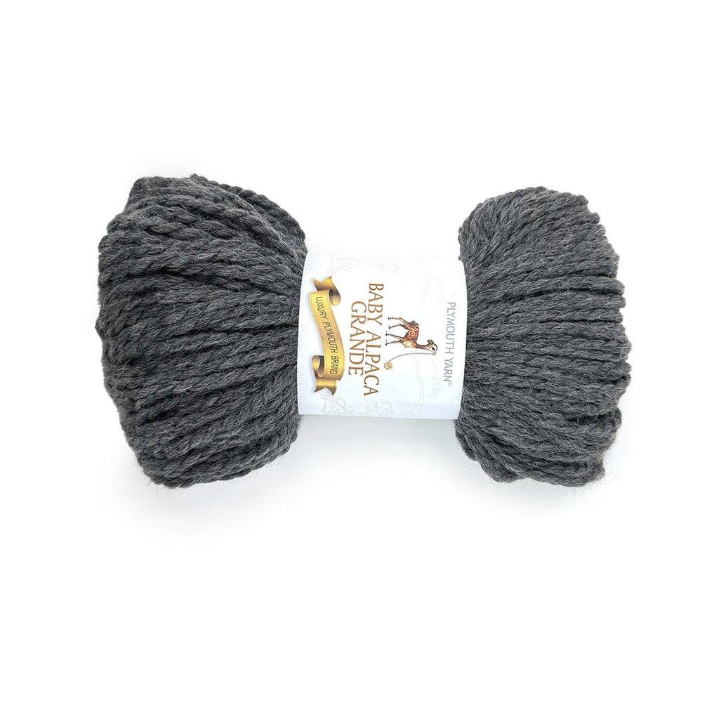 Plymouth Yarns Baby Alpaca Grande - 402 - Medium Grey 843273034774 | Yarn at Michigan Fine Yarns