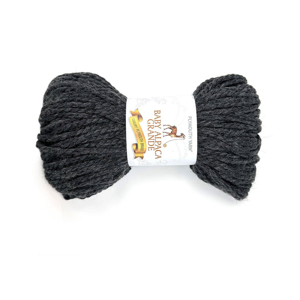Plymouth Yarns Baby Alpaca Grande - 403 - Dark Grey 843273014738 | Yarn at Michigan Fine Yarns